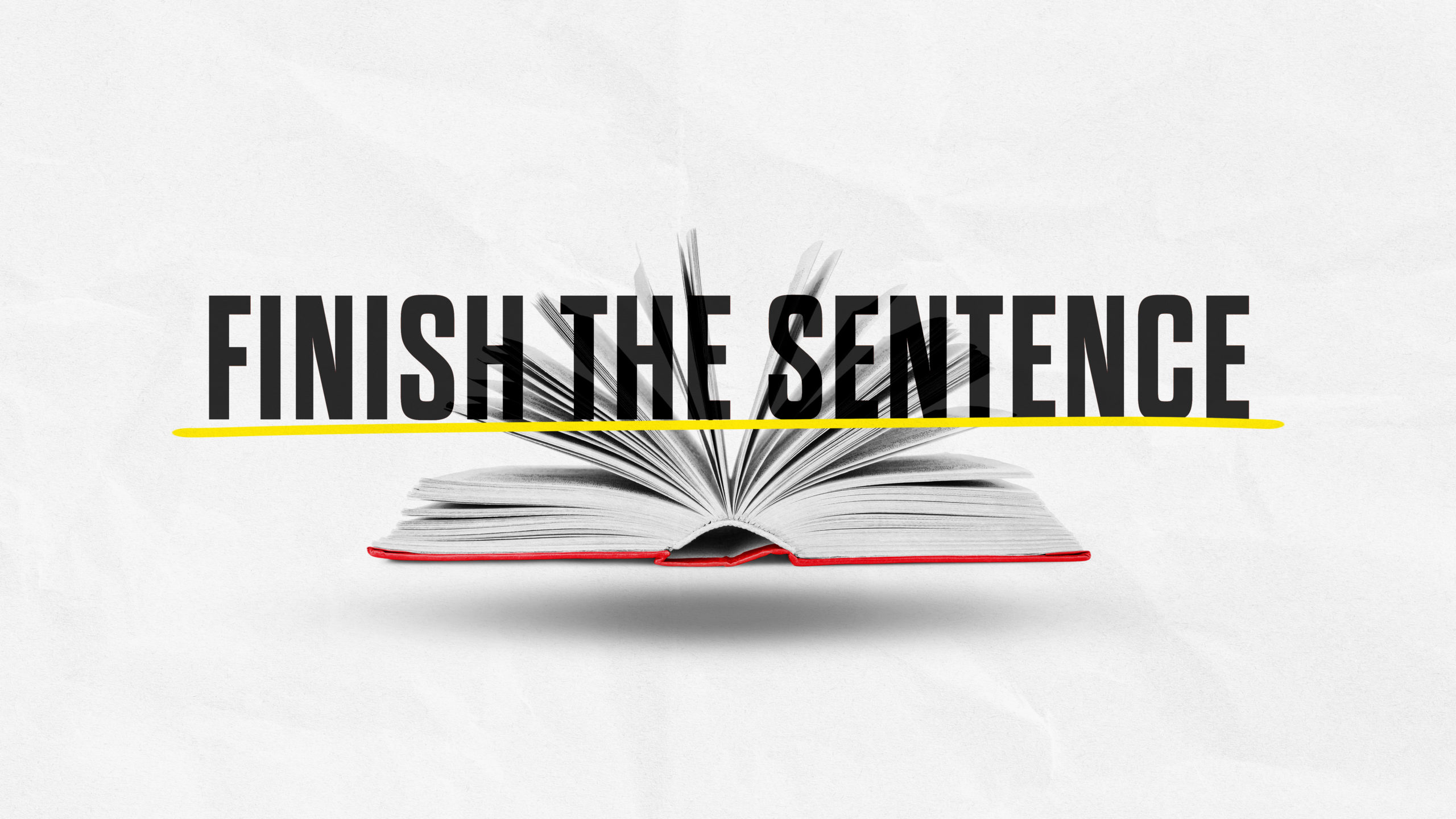 Finish the Sentence Widescreen